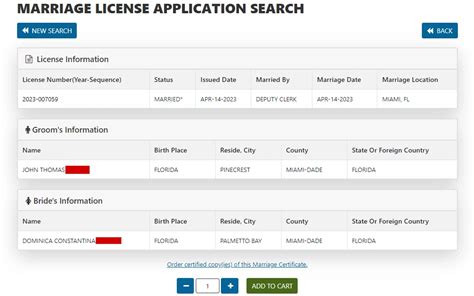 Best Miami Dade Marriage License Search