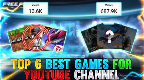 Best Mobile Games For Youtube Channel