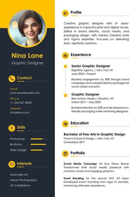 Best Modern Resume