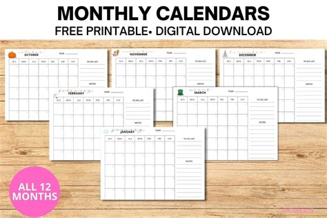 Best Monthly Printable Calendar Tips And Guide