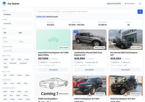 Best New Car Search App