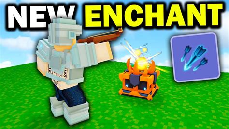 Best New Enchant in Roblox BedWars! - YouTube