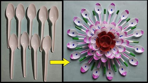 Best Out Of Waste Ideas From Plastic Spoons