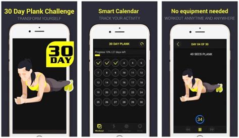 Best Plank Challenge Apps for Android and iOS