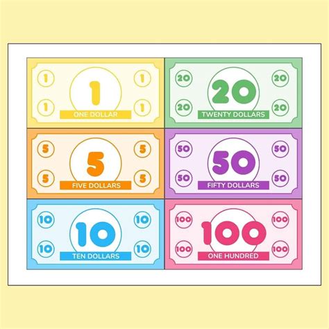 Best Play Money Printable Tips And Guide