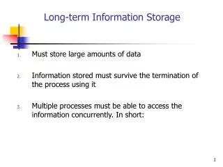 Best Practices for Long-Term Storage