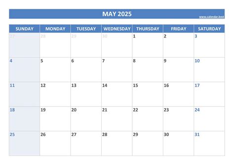 Best Printable Calendar May Tips And Guide