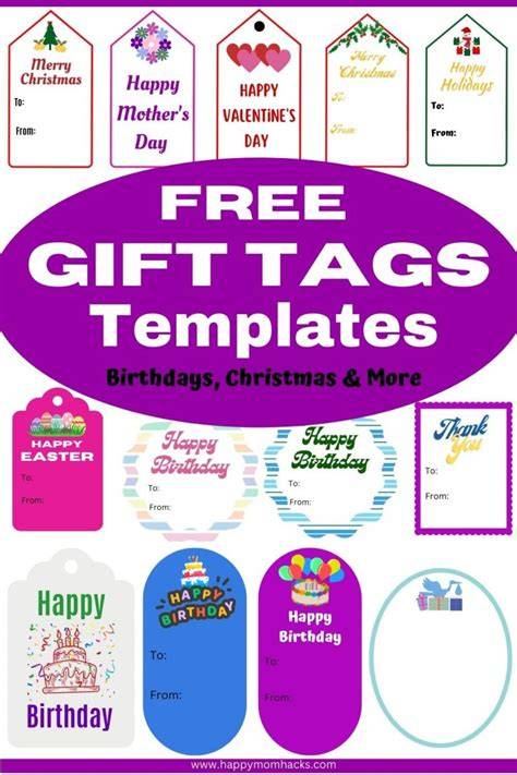 Best Printable Gift Tags Tips And Guide