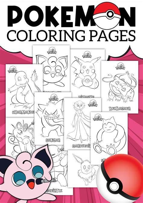 Best Printable Pokemon Coloring Pages Tips And Guide