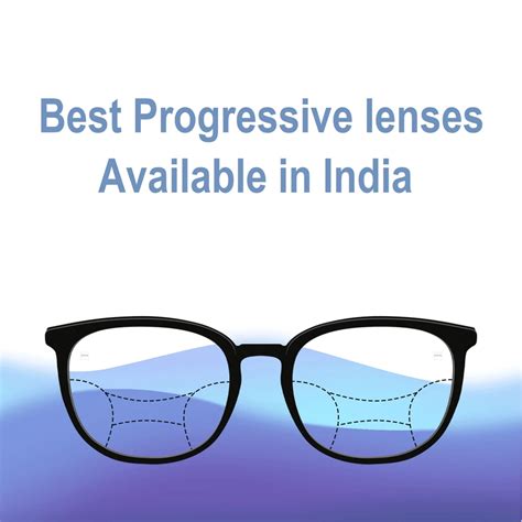 High Index Plastic Convex Progressive Prescription Lenses, 1.56 Mm, 70