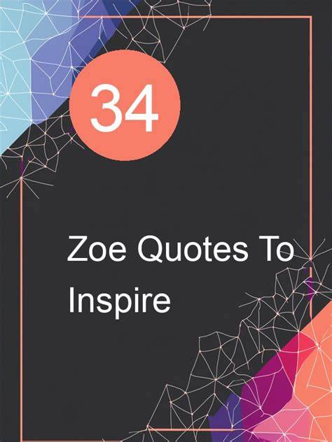 Best Quotes Zoe
