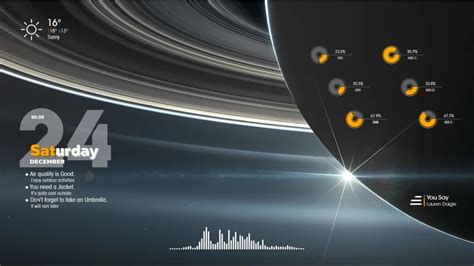 Best Rainmeter Clock Skin