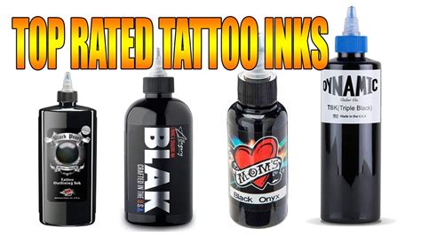 Best Rated Tattoo Ink