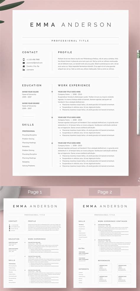 Best Resume Templates 2020
