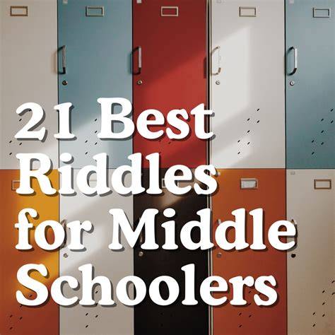 Best Riddles For Middle School