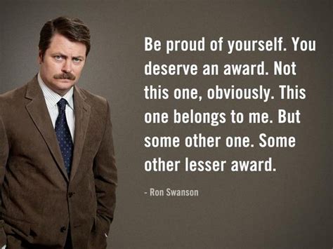 Best Ron Swanson Quotes