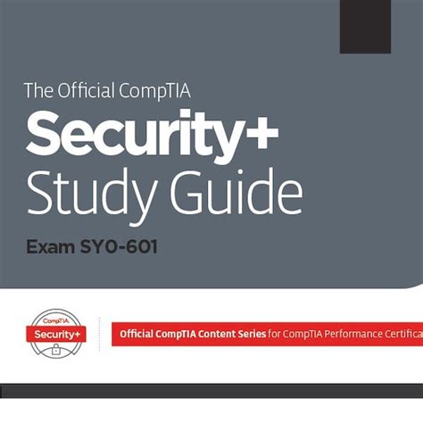 Best Security+ 601 Study Guide