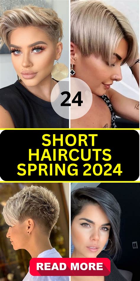 Best Short Haircuts Spring 2024
