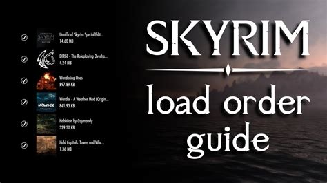 Best Skyrim Load Order 2024