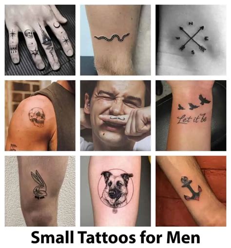 Best Small Tattoo Man