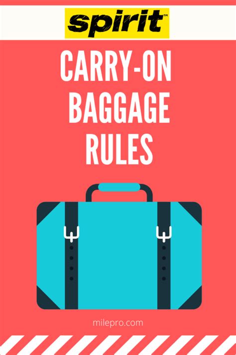 Best Spirit Baggage Policy Tips And Guide