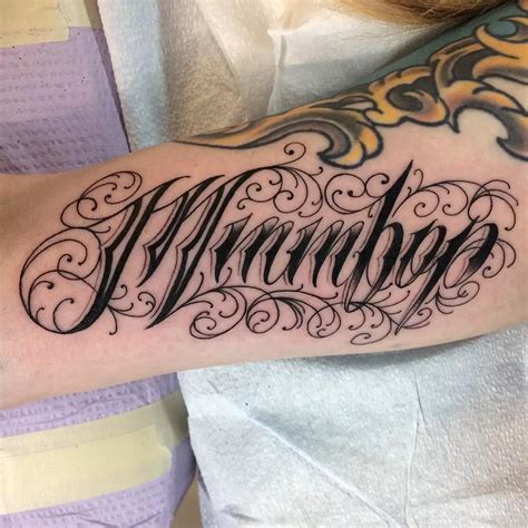 Best Tattoo Artist For Lettering
