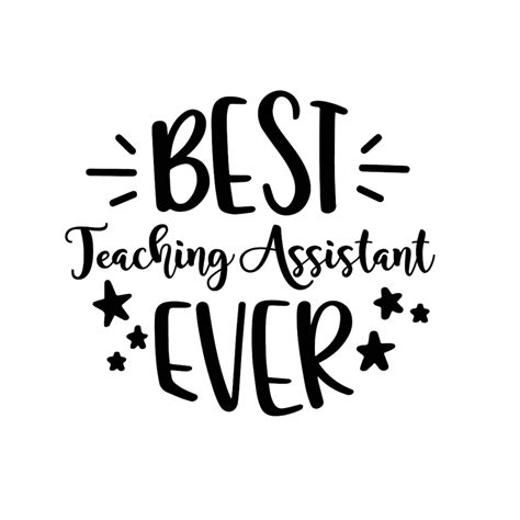 Download Best Teaching Assistant SVG File - SVG Design Cricut SVG DXF Files