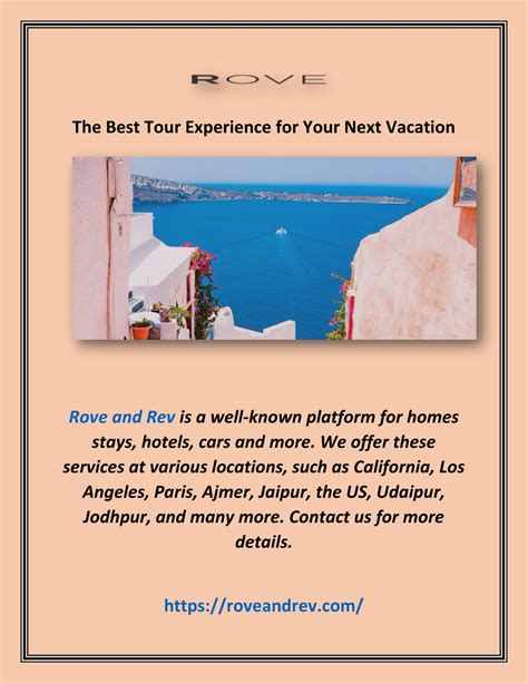 Best Tour Experience Tips