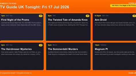 Best Tv Tonight Uk