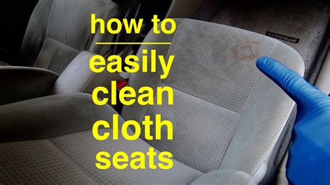 Best Way To Clean Cloth Car Seats