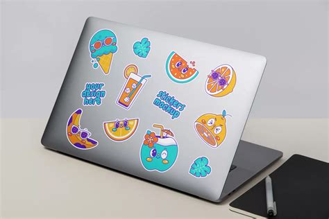 Best Way To Put Stickers On Laptop