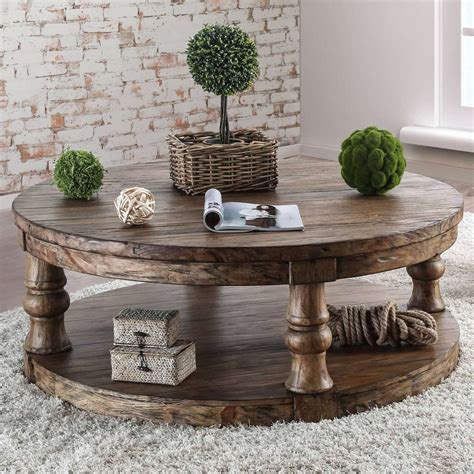 Best Way To Rustic Round Coffee Tables