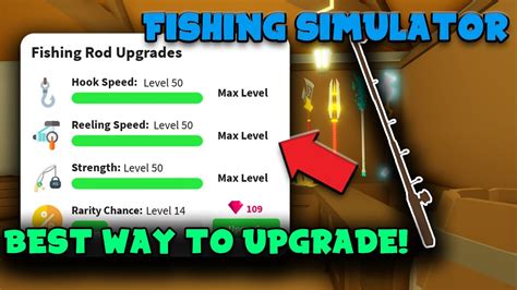 Best Way to Upgrade your Fishing Rod in Roblox Fishing Simulator 