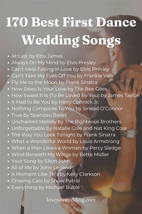 Top 20 Best Wedding First Dance Songs That Will Steal Your Heart Away!