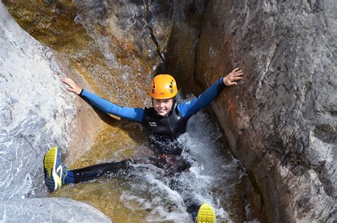 Best time for canyoning
