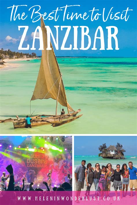 Best time visit Zanzibar