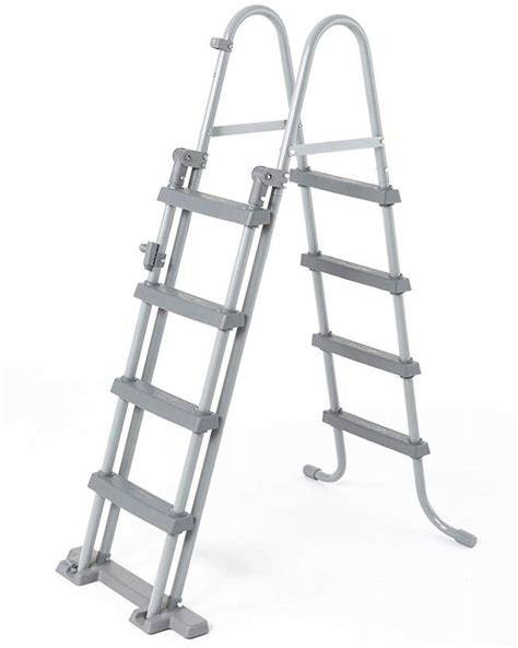 Bestway Safety Pool Ladder with Foldable Step for Above Ground Pool up
