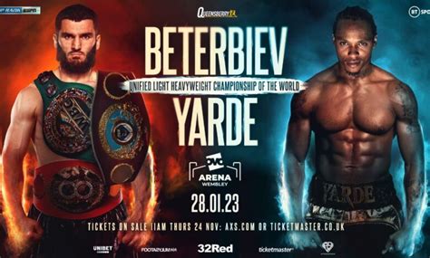 Beterbiev vs Yarde live stream