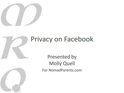 Better Privacy on Facebook
