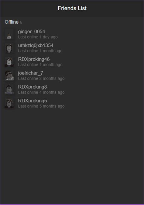 Better Roblox Friendslist Chrome extension