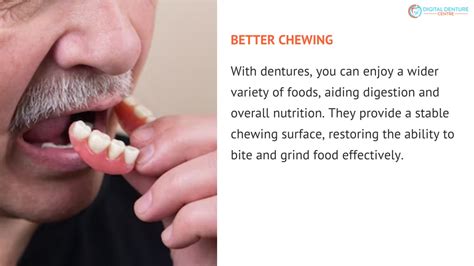 Better Speech and Chewing Function