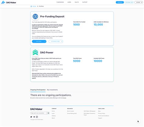 Betters DaoMaker Platform