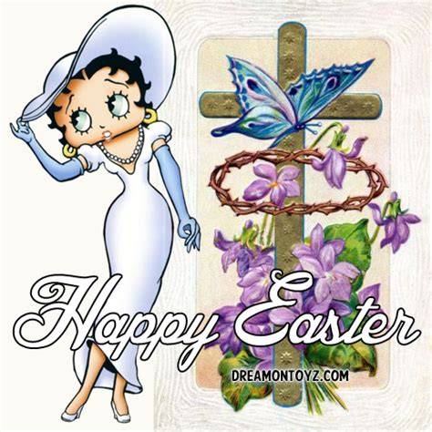 Betty Boop Happy Easter