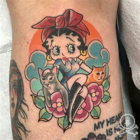 Betty Boop With Tattoos