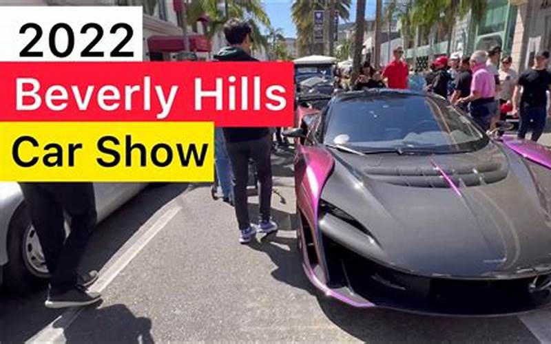 Beverly Hills Car Show 2022