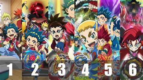 Beyblade Burst Series Order