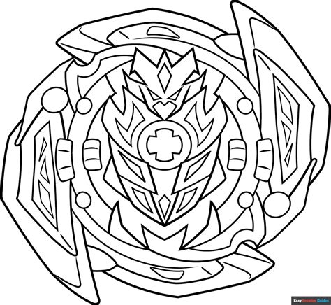 Beyblade Coloring Sheet