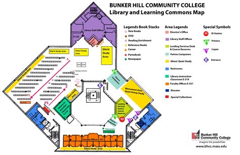 Bunker Hill Community College Campus Map Australia Map