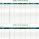 Bi Weekly Work Schedule Template Excel