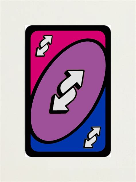 Bi Uno Reverse Card